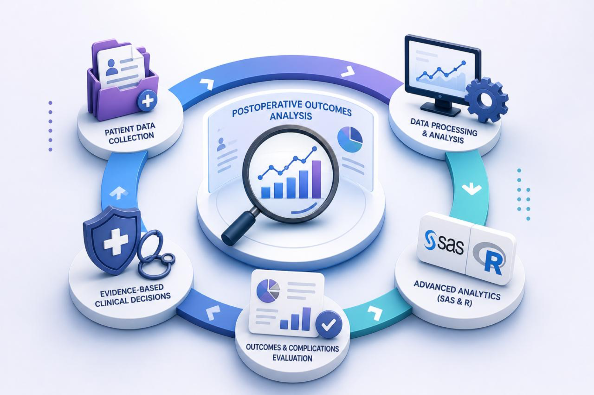 Postoperative Outcomes Analysis process image